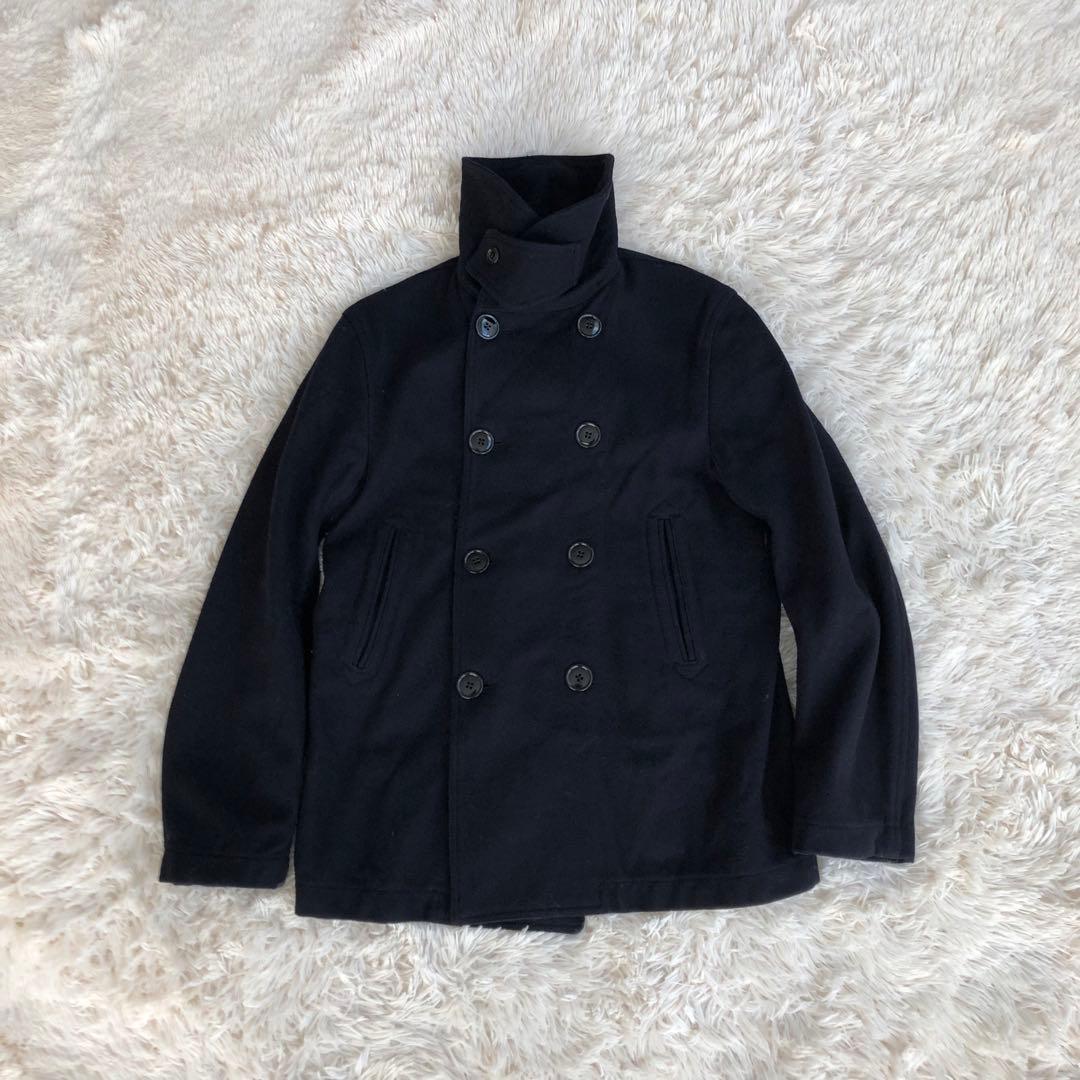 USA製エンジニ―アドガーメンツウールピーコートネイビー紺色Pコート