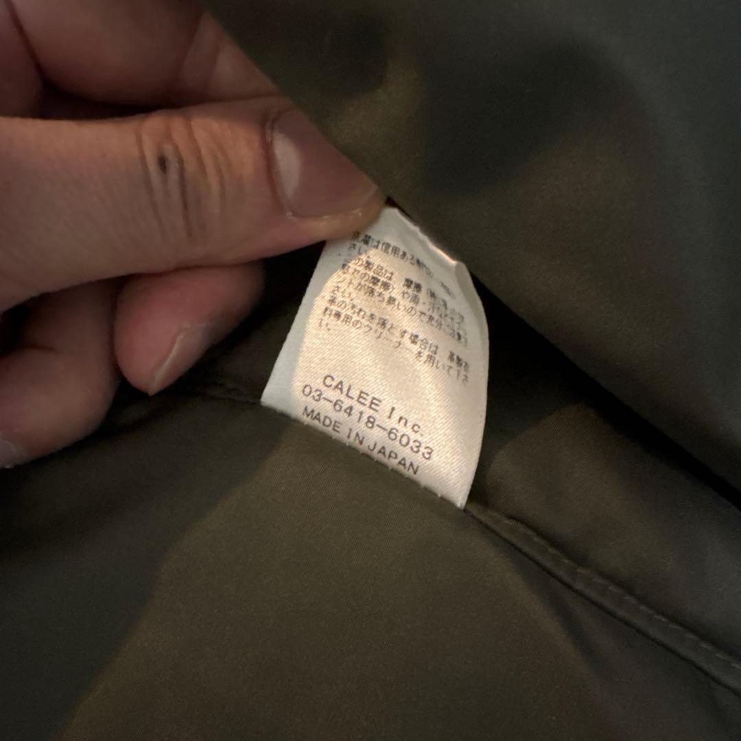 CALEE MA-1ジャケット　　calee・キャリー美品