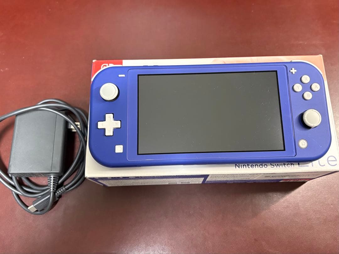 Nintendo Switch Lite 青 本体 ACアダプター付き