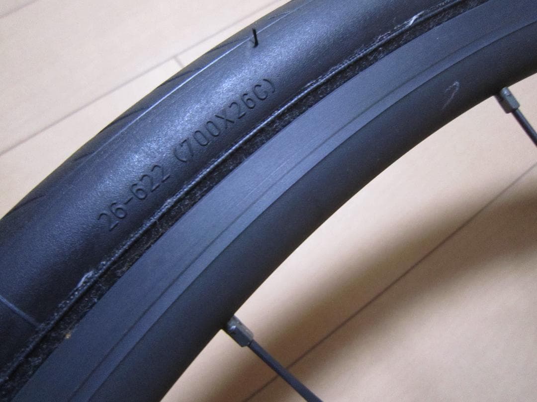 美品　DT Swiss　PR1400 ホイール タイヤ付き