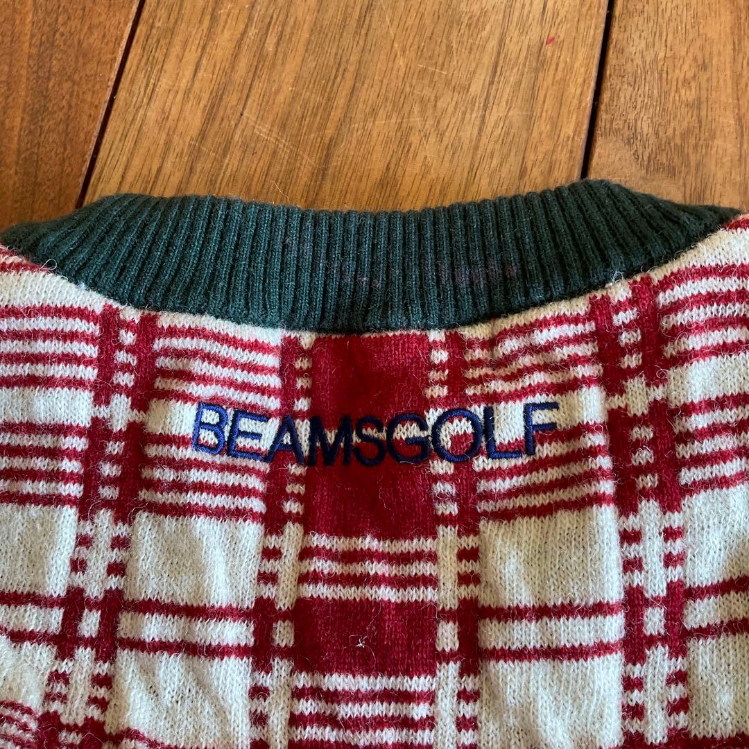 ビームスゴルフ セーター　ウールメンズ XL ゴルフウェア BEAMS GOLF
