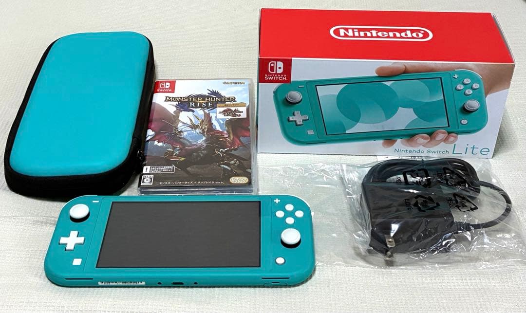 Nintendo Switch Lite ターコイズ 本体　任天堂スイッチライト