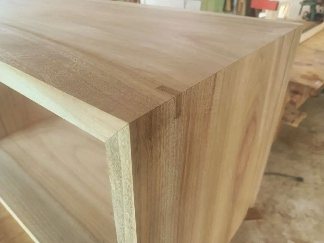 ☆Aya,☆ロ型(楠、無塗装)無垢家具キャビネット製作●確認