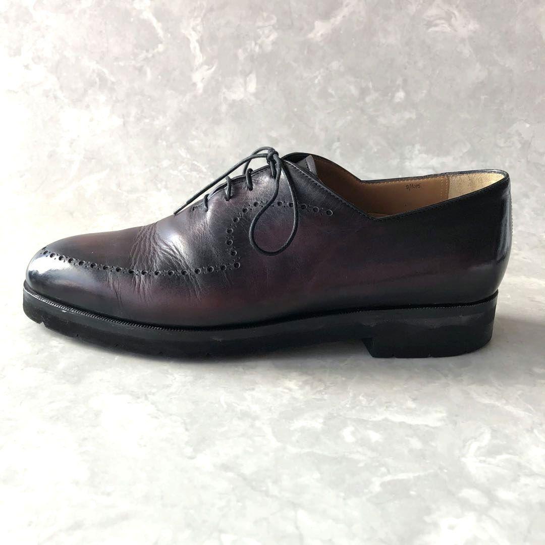 ★美品★ベルルッティ レザーシューズ 9 バーガンディ パープル