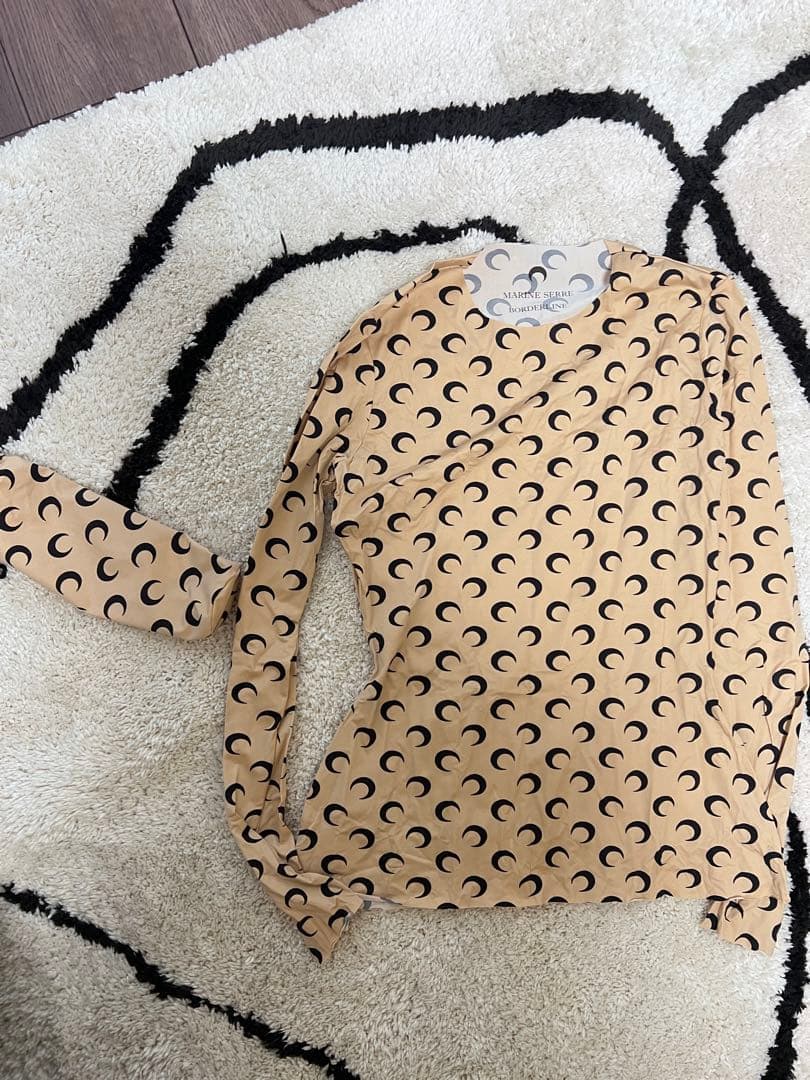 Marine Serre 月の模様 長袖トップス