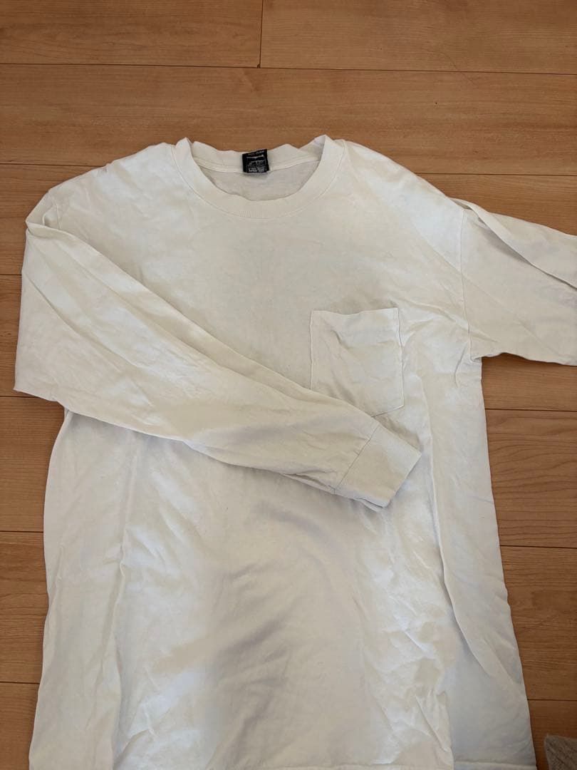 クロムハーツ　CHROME HEARTS ホワイト長袖カットソー　 Tシャツ