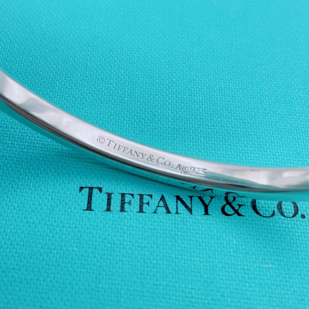 Tiffany & Co. メイカーズ　バングル　ナロー　カフ　シルバー