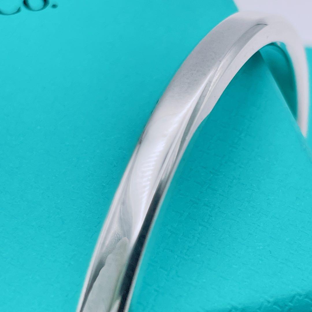 Tiffany & Co. メイカーズ　バングル　ナロー　カフ　シルバー