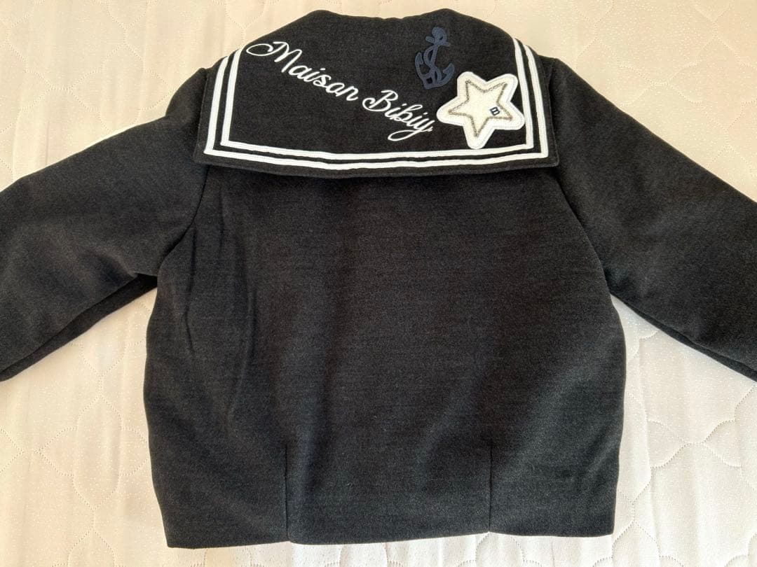 bibiy. CHARLENE SAILOR JACKET GRY タグ付き