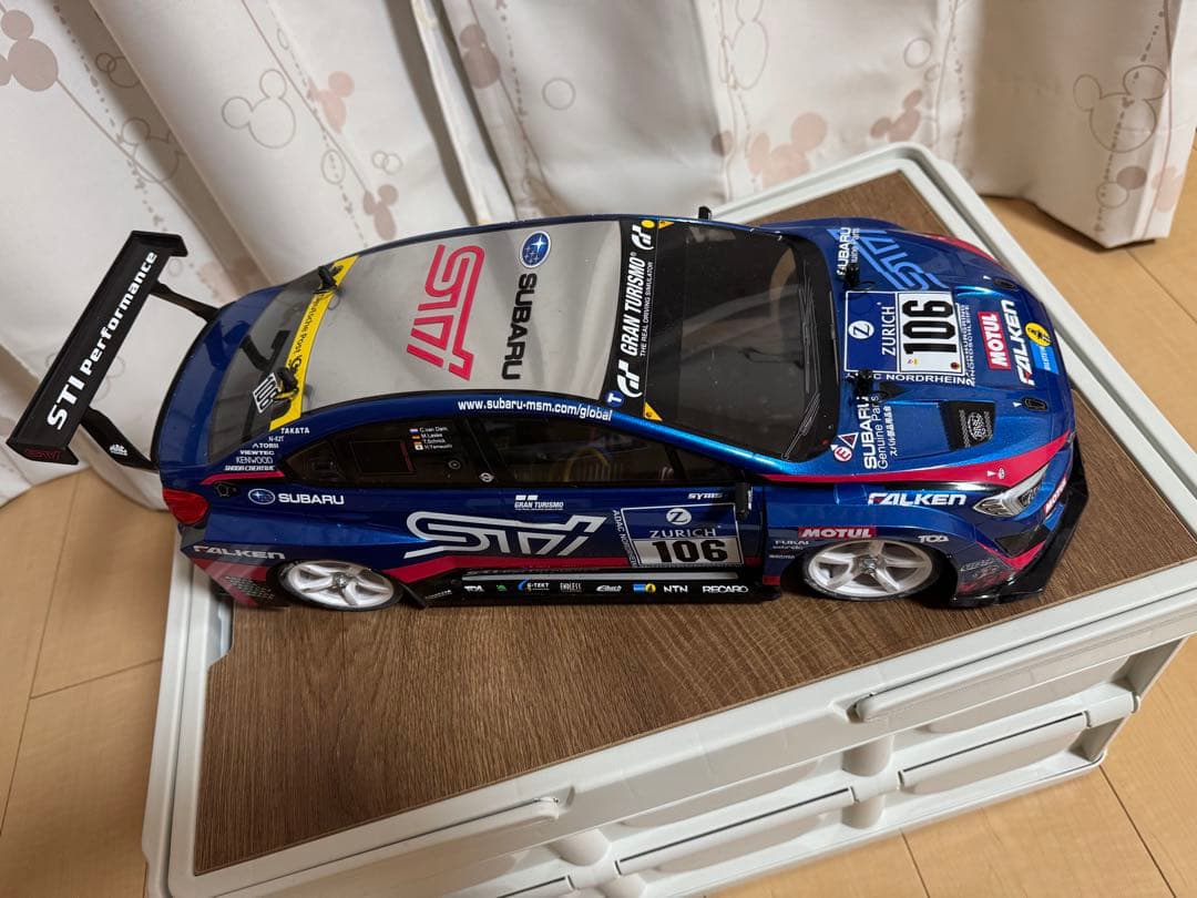 スバル WRX STI ラジコンカー &ケース