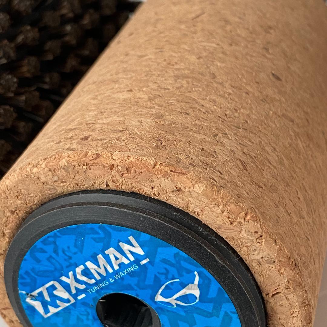 XCMAN ロトブラシ3点セット（コルク・ブロンズ・ナイロン・ハンドル付）