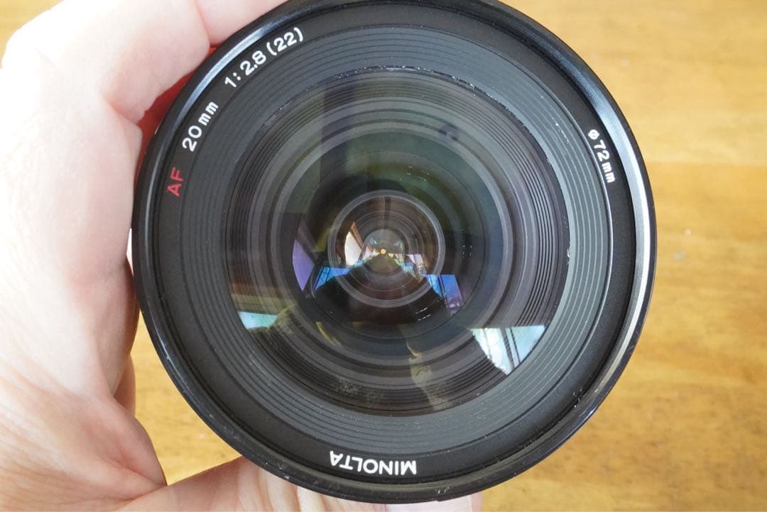 レンズ(単焦点) MINOLTA AF 20mmF2.8