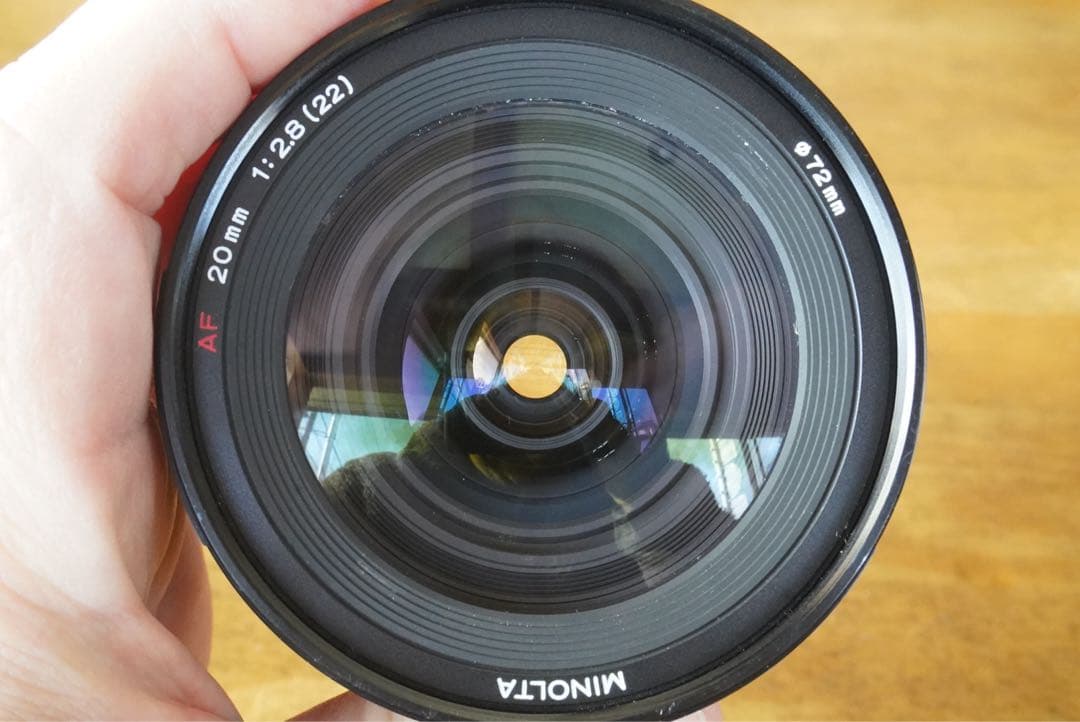 レンズ(単焦点) MINOLTA AF 20mmF2.8