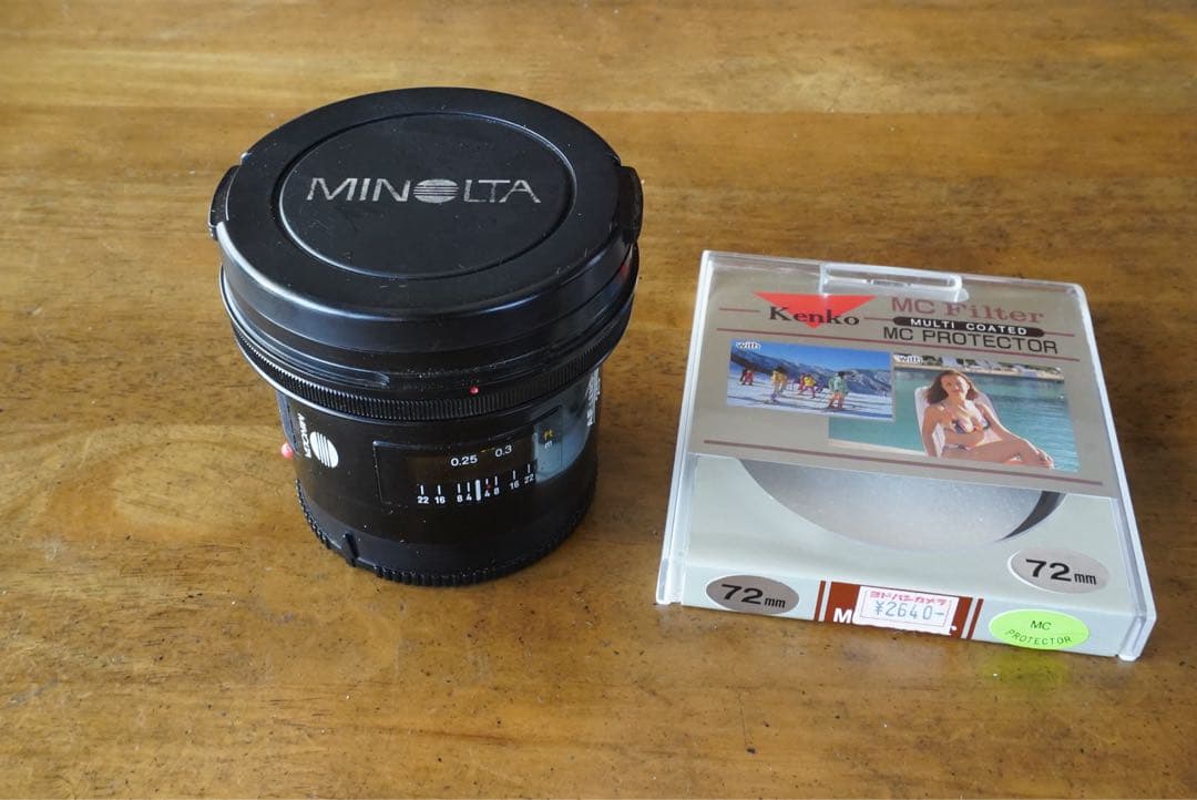 レンズ(単焦点) MINOLTA AF 20mmF2.8