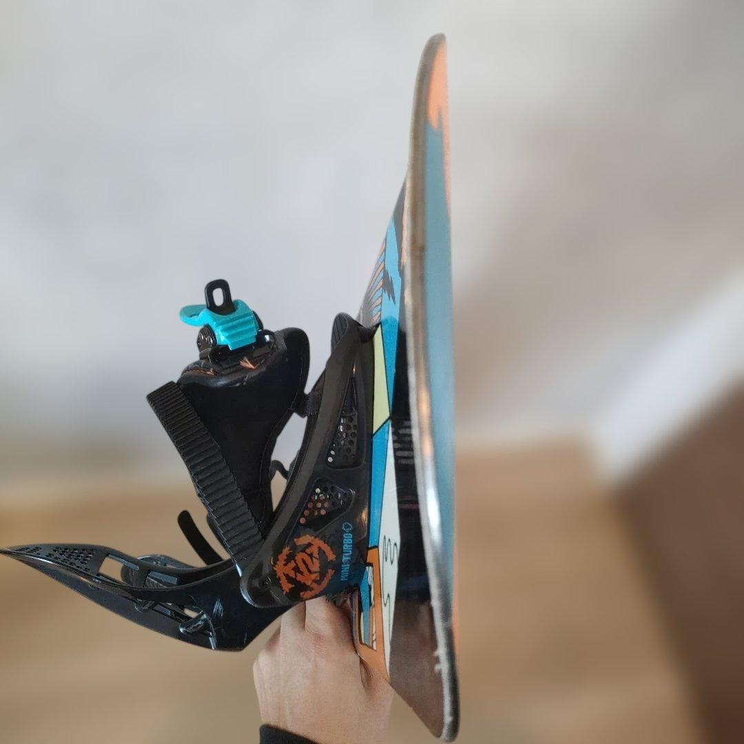 K2 MINI TURBO 100スノーボード ブーツケーツーキッズビンディング