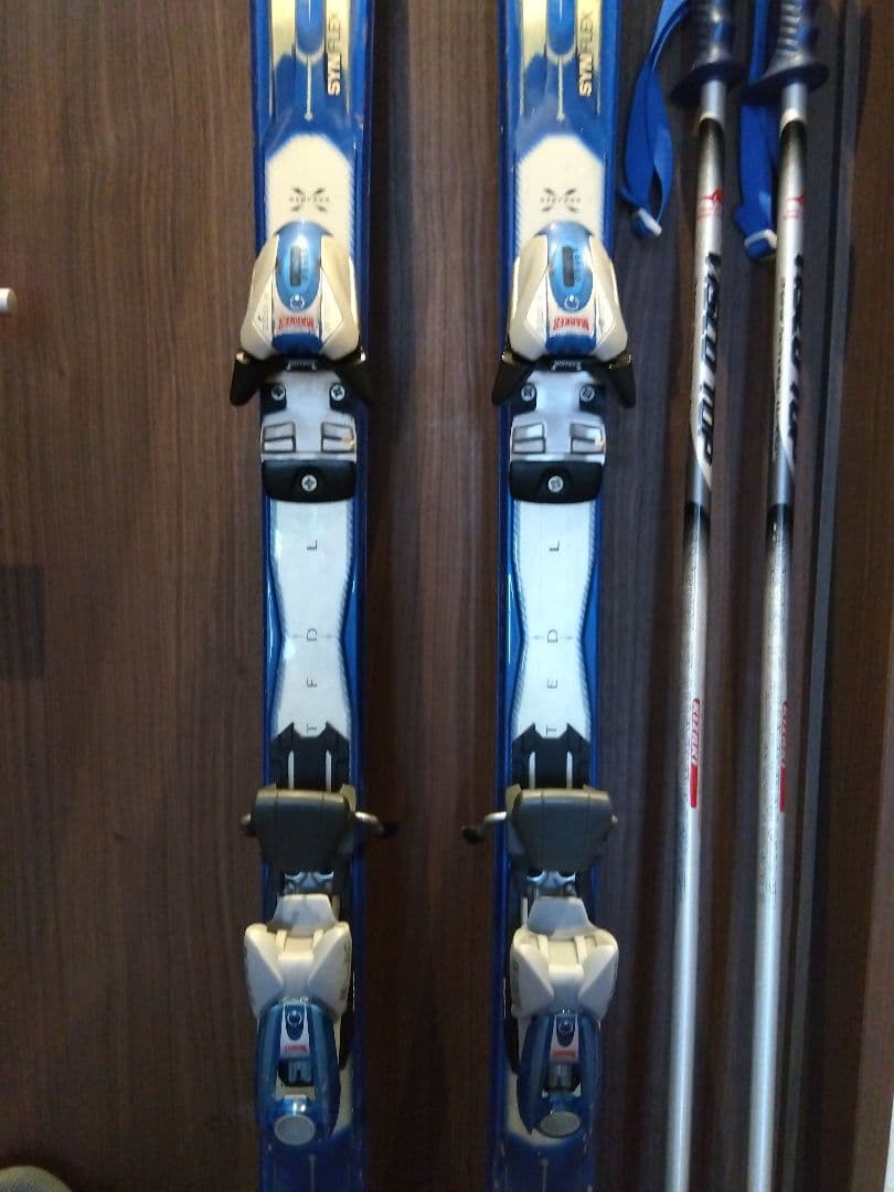 お買い得品❗️ELAN 男女兼用/スキーセット・メンテ・WAX済み✔