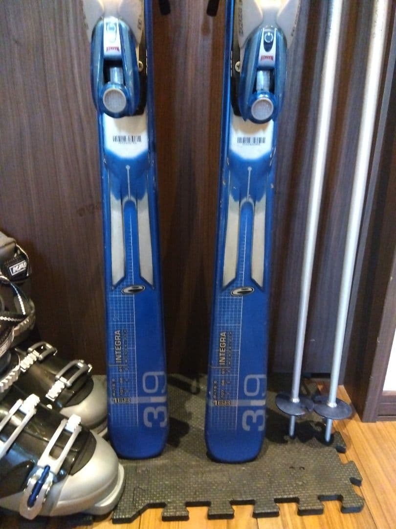 お買い得品❗️ELAN 男女兼用/スキーセット・メンテ・WAX済み✔