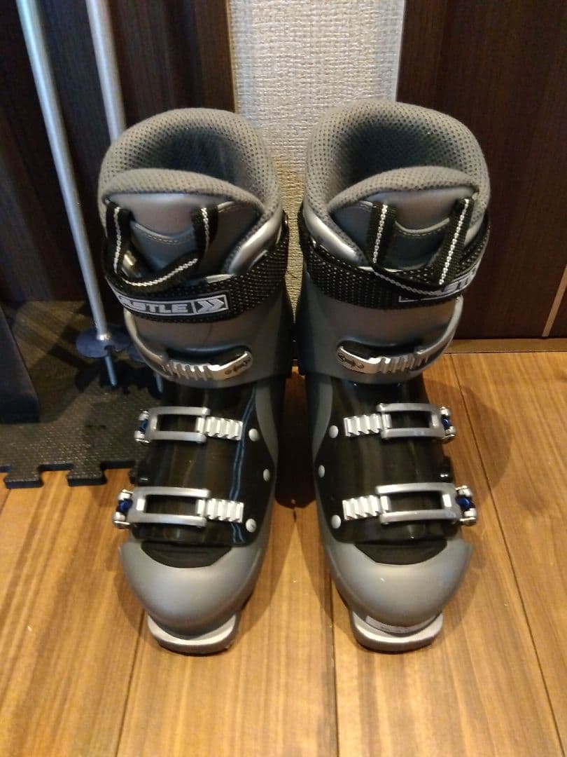 お買い得品❗️ELAN 男女兼用/スキーセット・メンテ・WAX済み✔