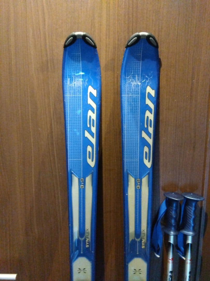 お買い得品❗️ELAN 男女兼用/スキーセット・メンテ・WAX済み✔