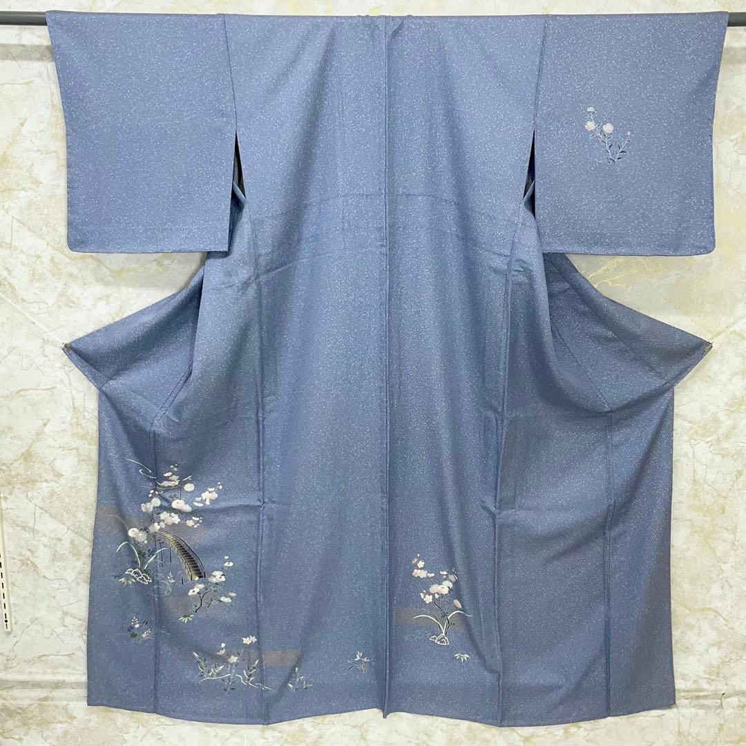 M*u様 kimonoarisa◆単衣◆未使用同然◆附下訪問着◆仕付け糸◆裄67