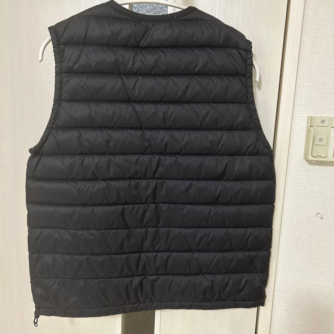 DANTON 黒 ダウンベスト サイズ36