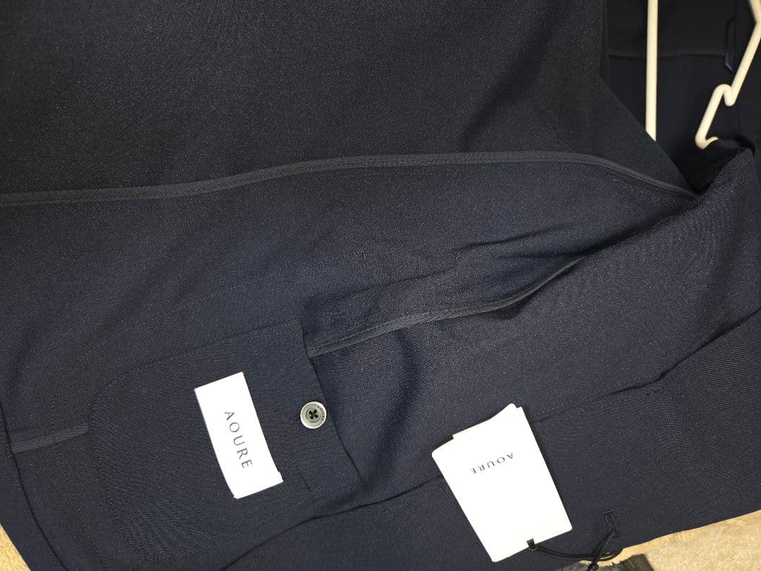 【未使用品】アウールハイファンクションセットアップスーツ　Mサイズ　ネイビー上下