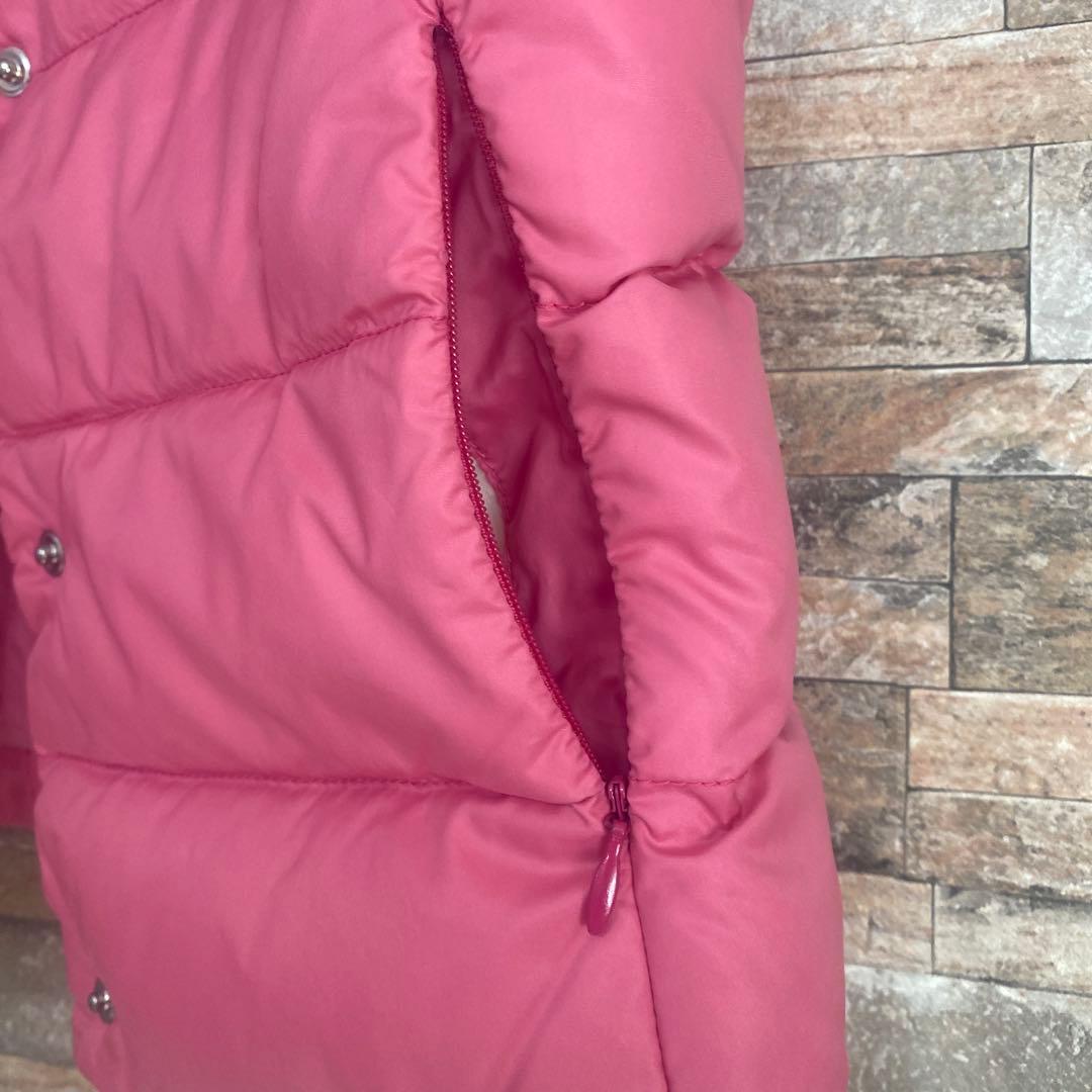 モンクレール ☆ MONCLER ダウン ベスト ピンク レディース １サイズ