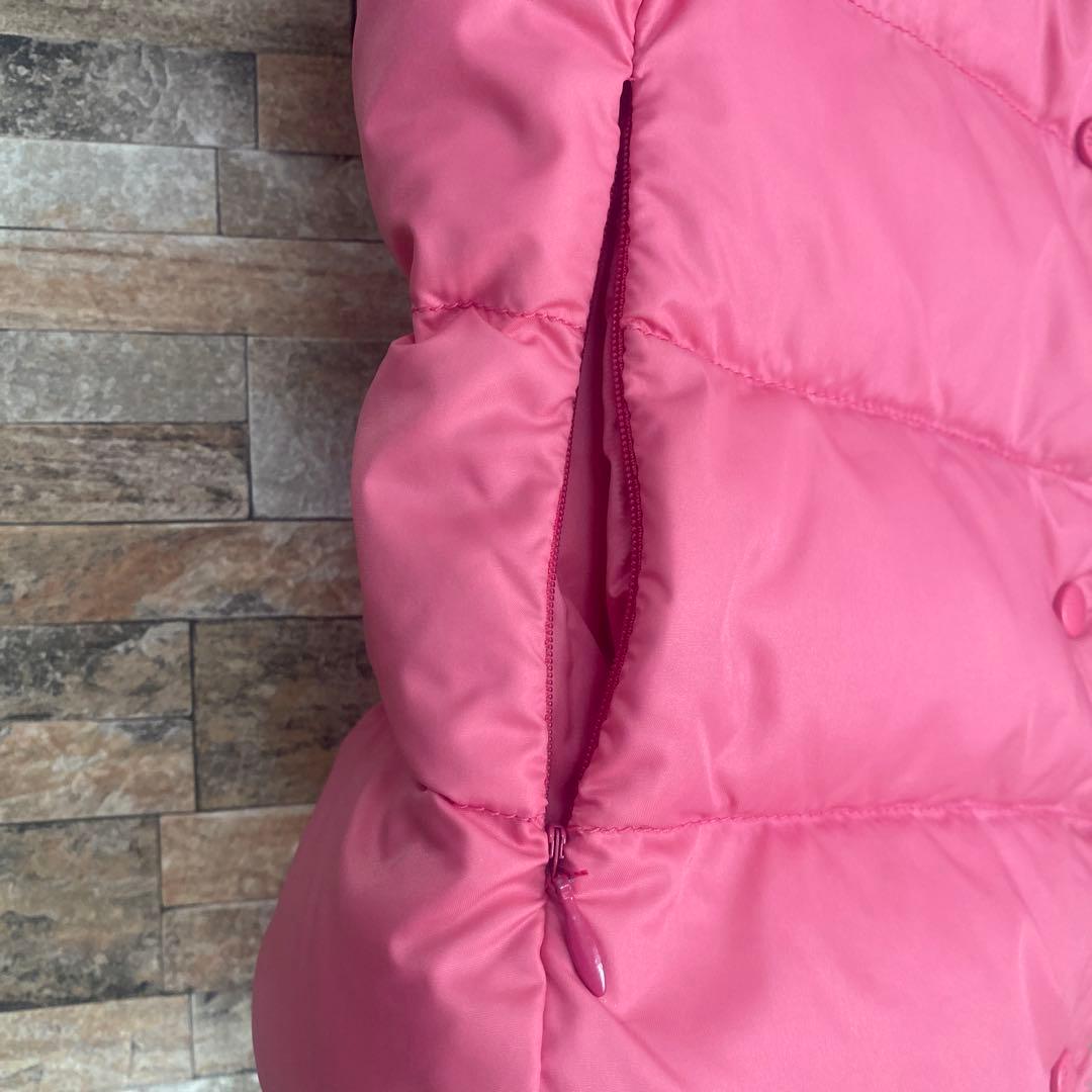 モンクレール ☆ MONCLER ダウン ベスト ピンク レディース １サイズ