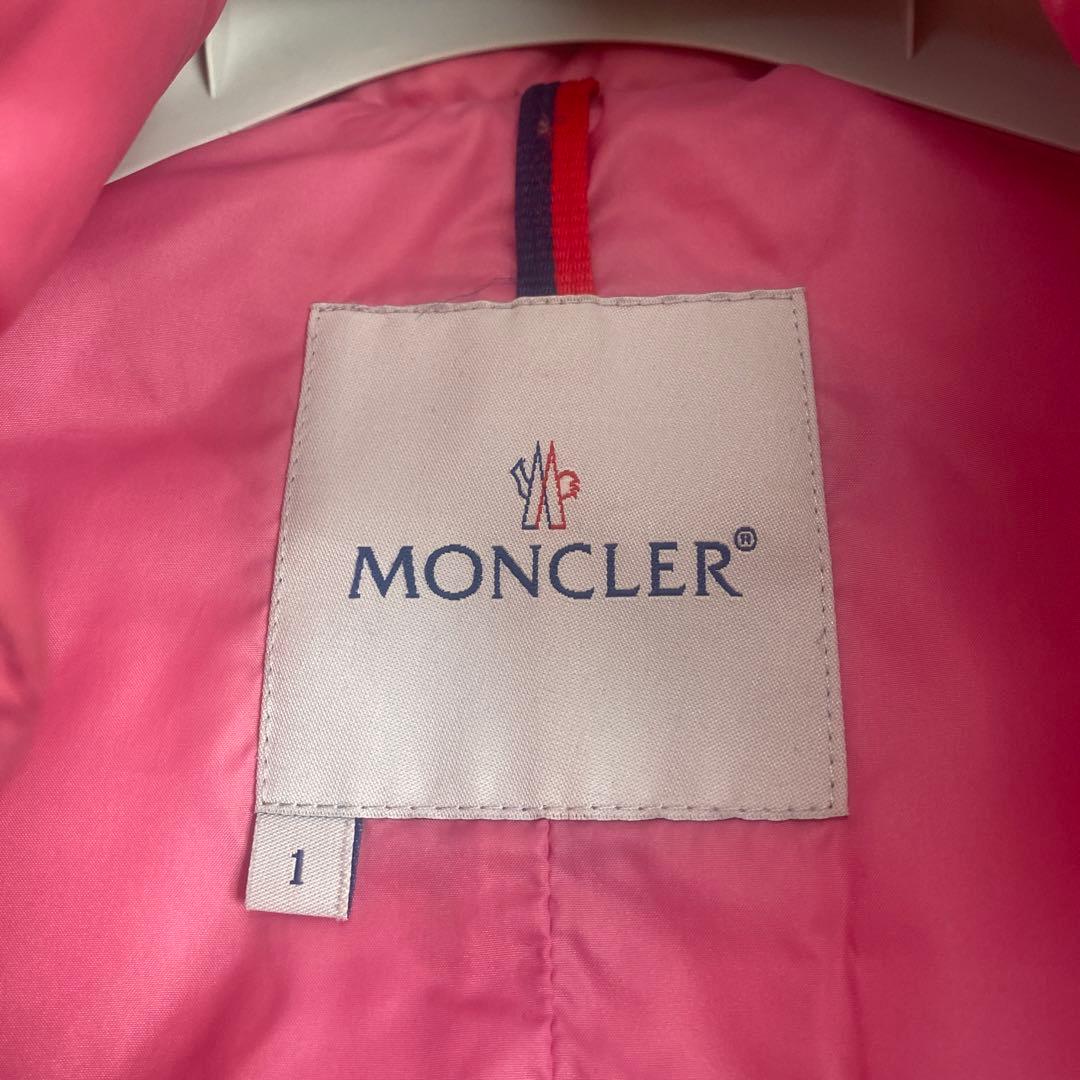 モンクレール ☆ MONCLER ダウン ベスト ピンク レディース １サイズ
