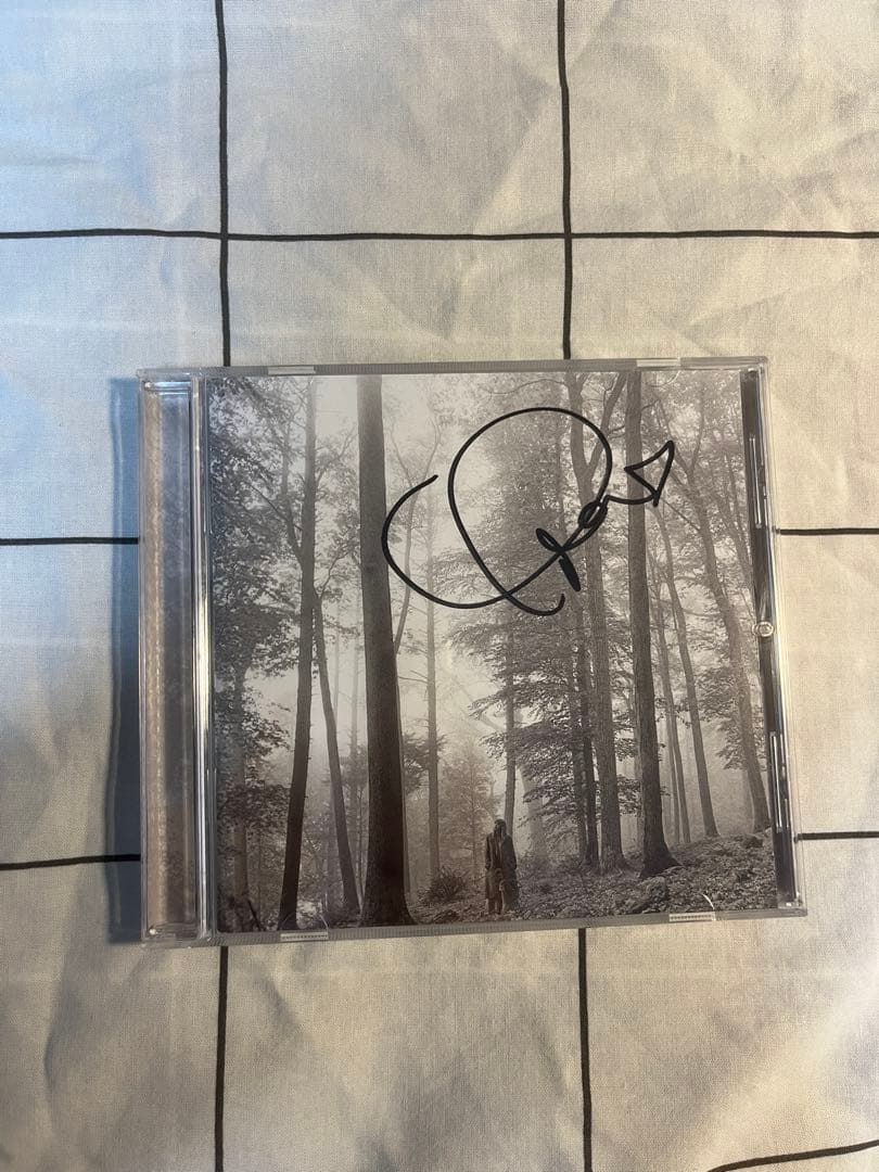 Taylor Swift folklore サイン(ハート行き)入り