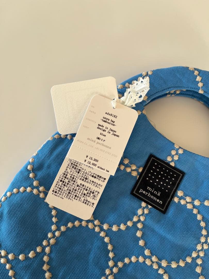 新品 mina perhonen ミナペルホネン uzura bag