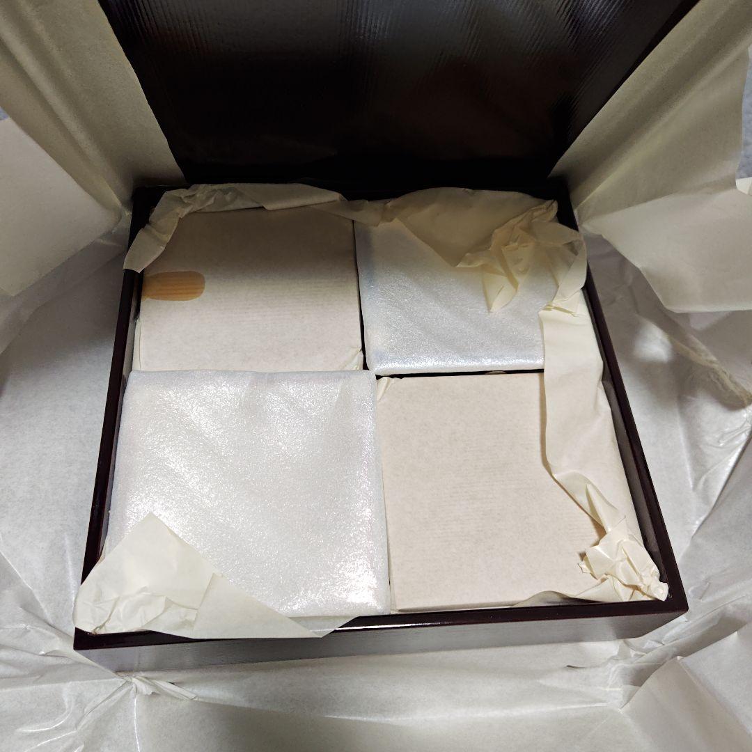 たち吉　橘吉　天然木　松花堂　四方弁当　重箱　希少品　5客セット　共箱付き