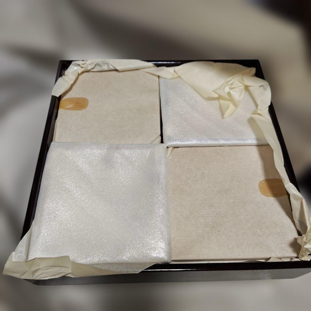 たち吉　橘吉　天然木　松花堂　四方弁当　重箱　希少品　5客セット　共箱付き