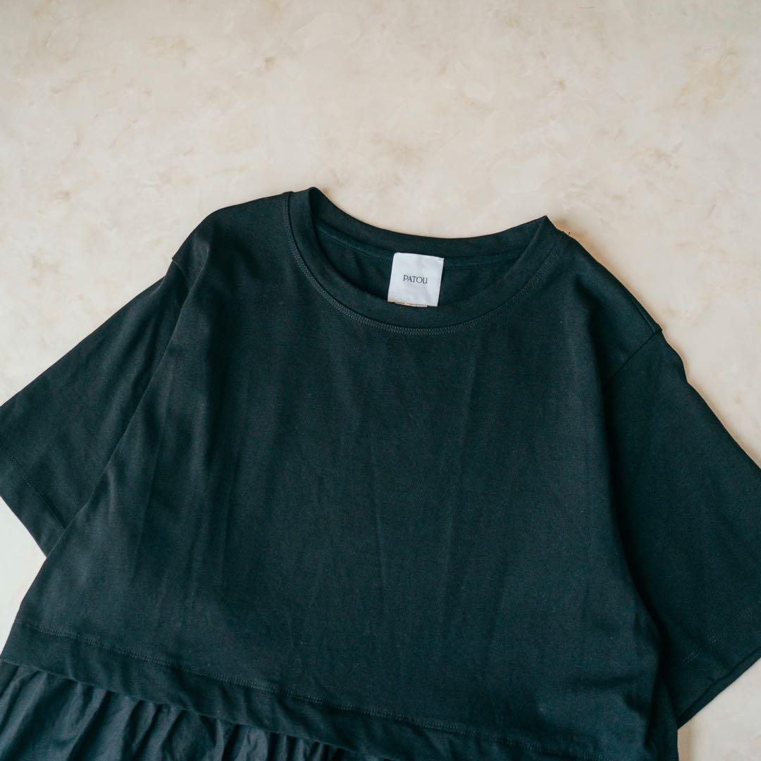 パトゥ PATOU 22SS バックロゴ　ワンピース　チュニック QRタグ 現行