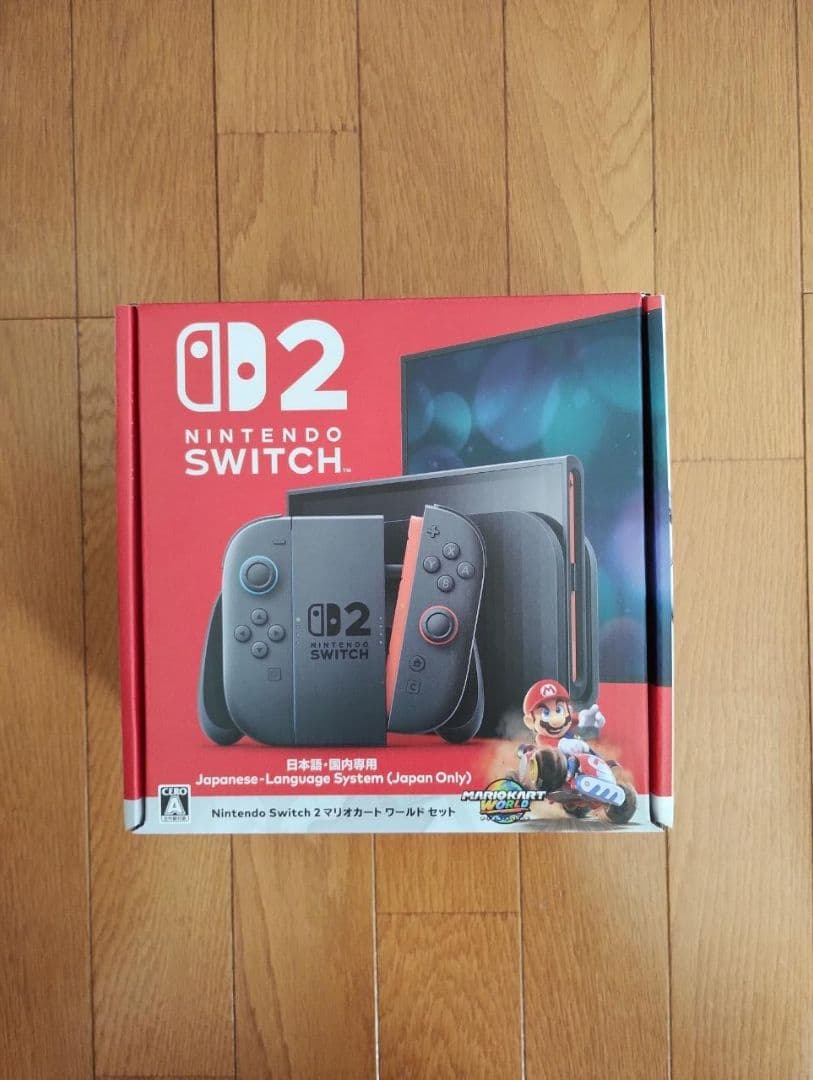 未開封Nintendo Switch2 マリオカートワールドセット レシート付