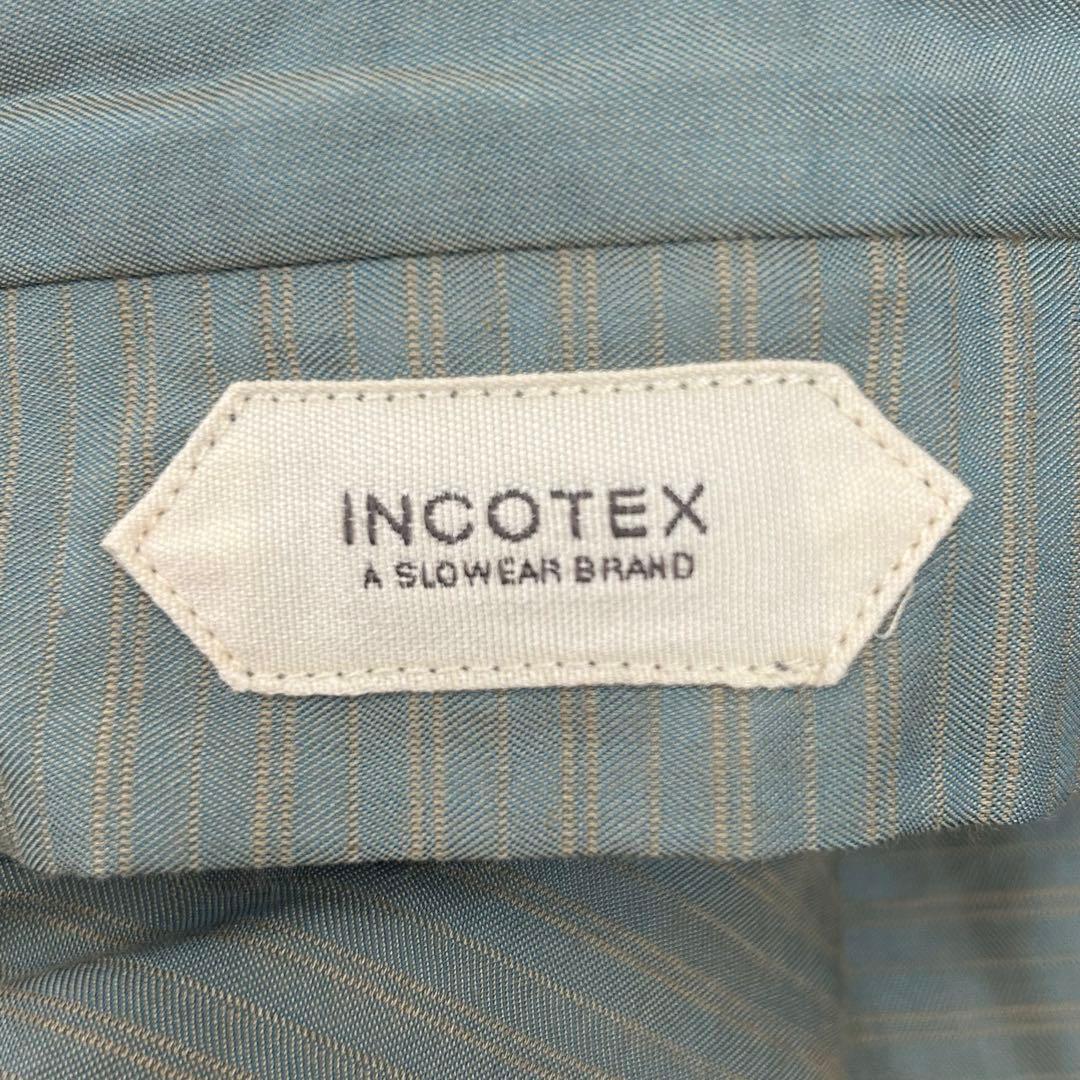 秋冬 46 incotex ツイード ホームスパン スラックス パンツ