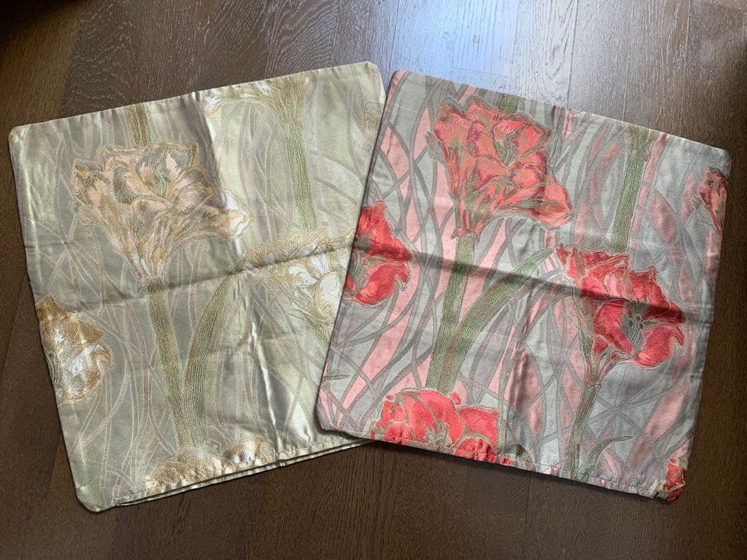 スミコホンダ クッションカバー2枚　45×45 川島織物