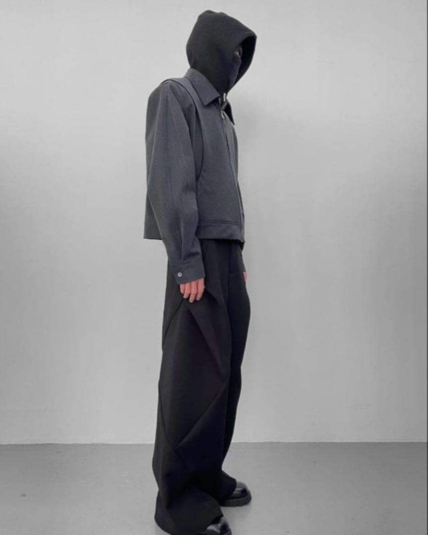 BAOVICTO 23SS 変形ワイドパンツ ブラック サイズ2