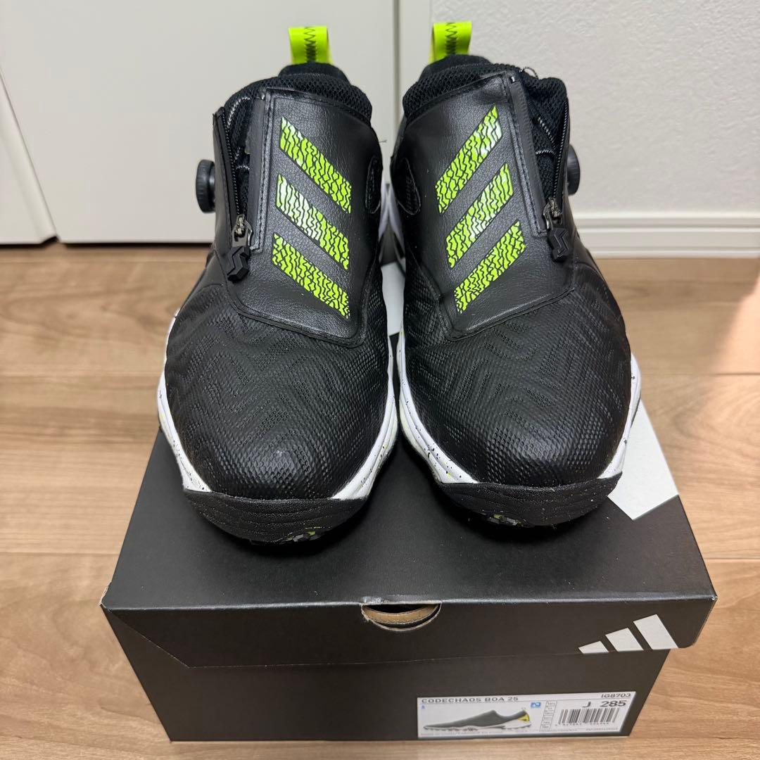 一度着用！アディダスコードカオス25BOA 28.5cm