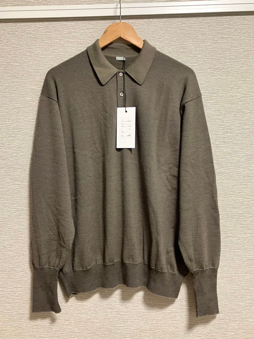 A.PRESSE アプレッセ Knit Polo Shirts ニットポロシャツ