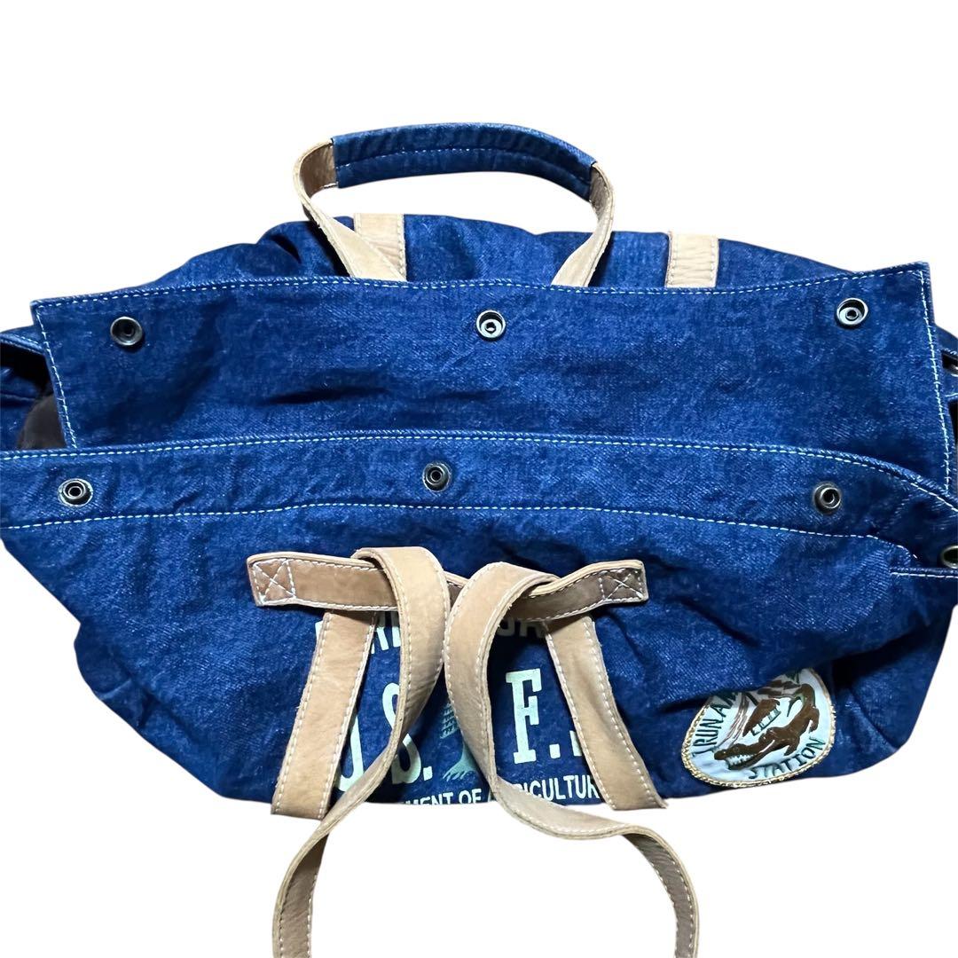 Pherrow's フェローズ デニムバッグ ボストンバッグ