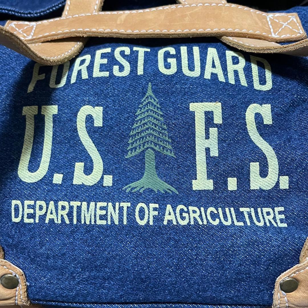 Pherrow's フェローズ デニムバッグ ボストンバッグ