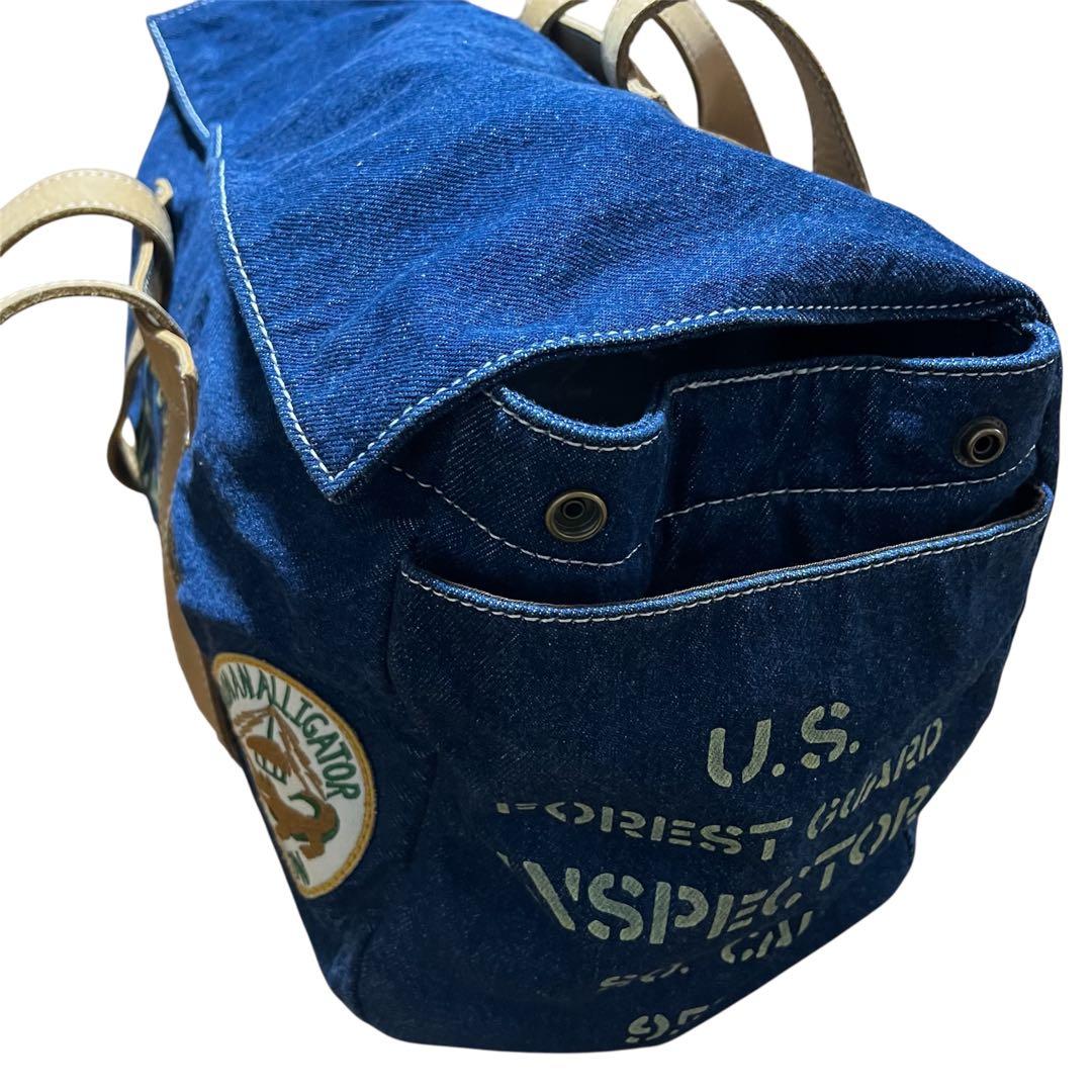 Pherrow's フェローズ デニムバッグ ボストンバッグ