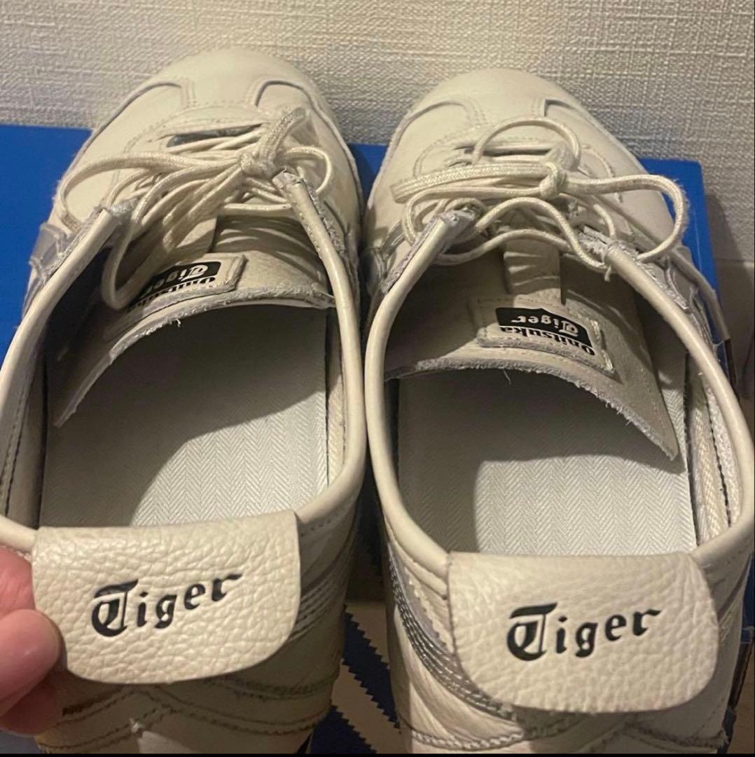 オニツカタイガー メキシコ66 シルバー　24.5cm