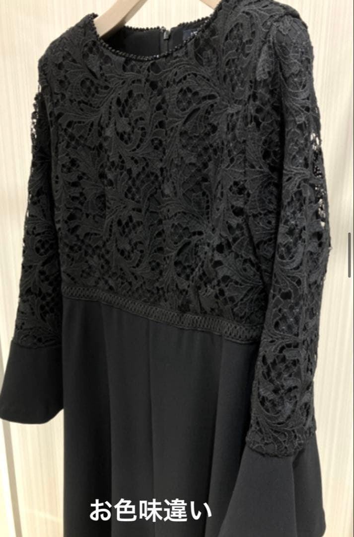 専用　新品未使用　モラビトスペル　レースフラワー刺繍 ワンピース　40