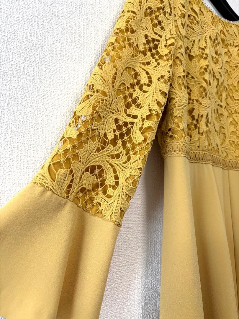 専用　新品未使用　モラビトスペル　レースフラワー刺繍 ワンピース　40