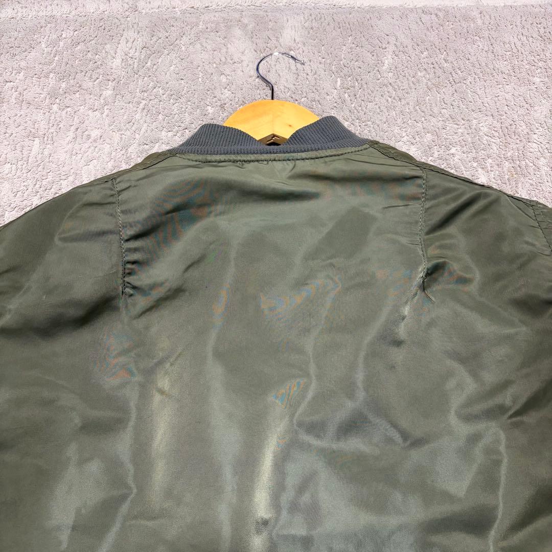 ALPHA MA-1 MEDIUM 70s後半 80s初頭 USA ヴィンテージ