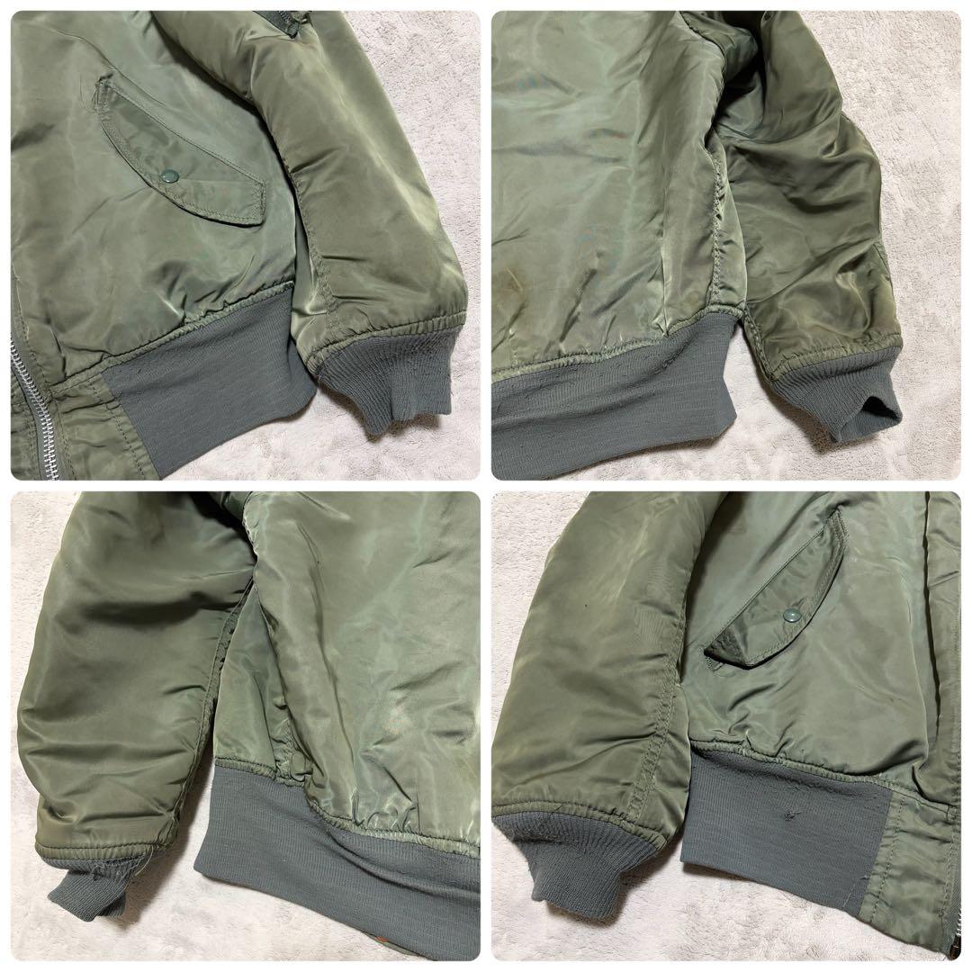 ALPHA MA-1 MEDIUM 70s後半 80s初頭 USA ヴィンテージ