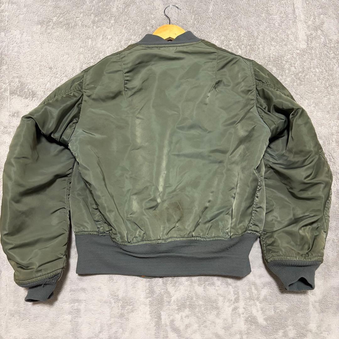 ALPHA MA-1 MEDIUM 70s後半 80s初頭 USA ヴィンテージ