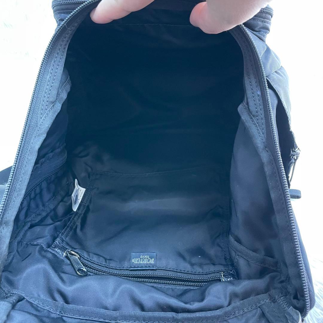 PORTER ポーター プラン リュック バックパック A4収納可 ブラック